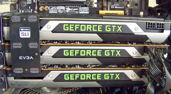 GTX 980 SLI Backplate thermals & hands on with Nvidia's lighted