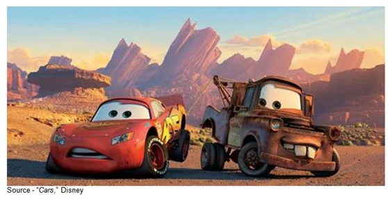 “That driving backwards. It's creeping me out. You're gonna wreck or something.” – Lightning McQueen, “Cars,” Disney, 2006