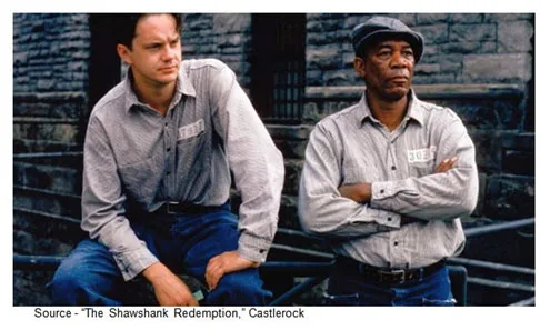 “Get busy living, or get busy dying.” - Andy Dufresne – “The Shawshank Redemption,” Castlerock, 1994