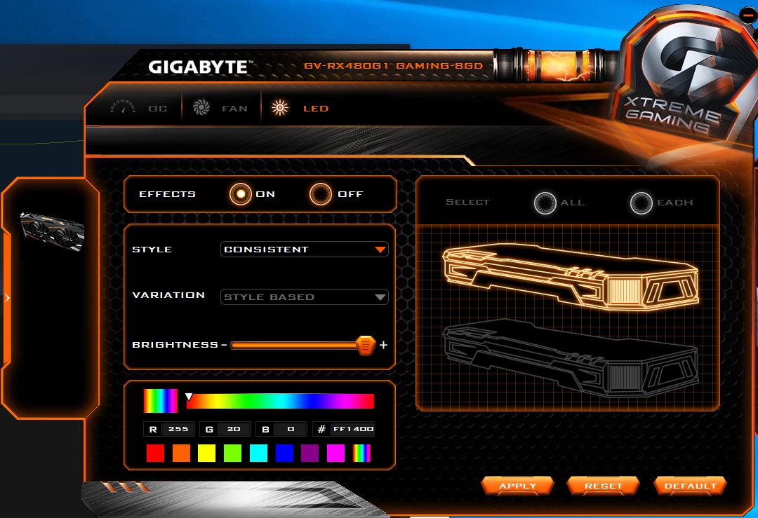 3d active fan gigabyte что это