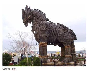 Trojan Horse – All of the wonderful connections, features and benefits being offered and bought up as quickly as possible hold the promise of a beautiful gift; but inside, there is a world of problems and issues that no one wants to tell you about. 