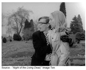 They're coming to get you, Barbara, there's one of them now!” – Johnny, “Night of the Living Dead,” Image Ten, 1968