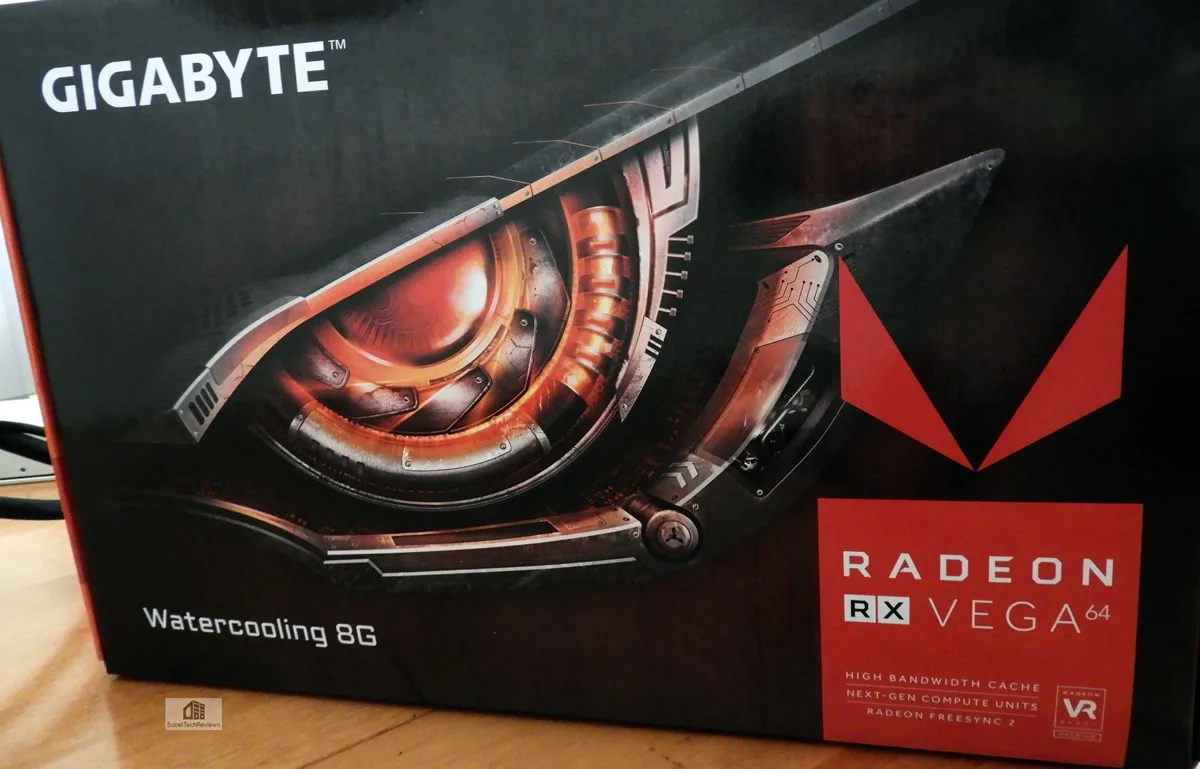 Gigabyte RX Vega 64 liquid box