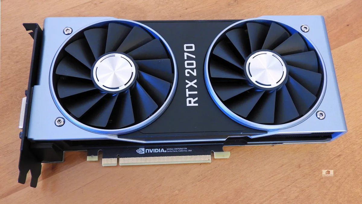 The Founders Edition of the RTX 2070 vs. the EVGA RTX 2070 Black