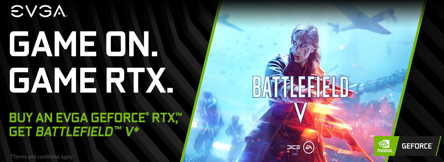 Buy an EVGA GeForce RTX – Get Battlefield V