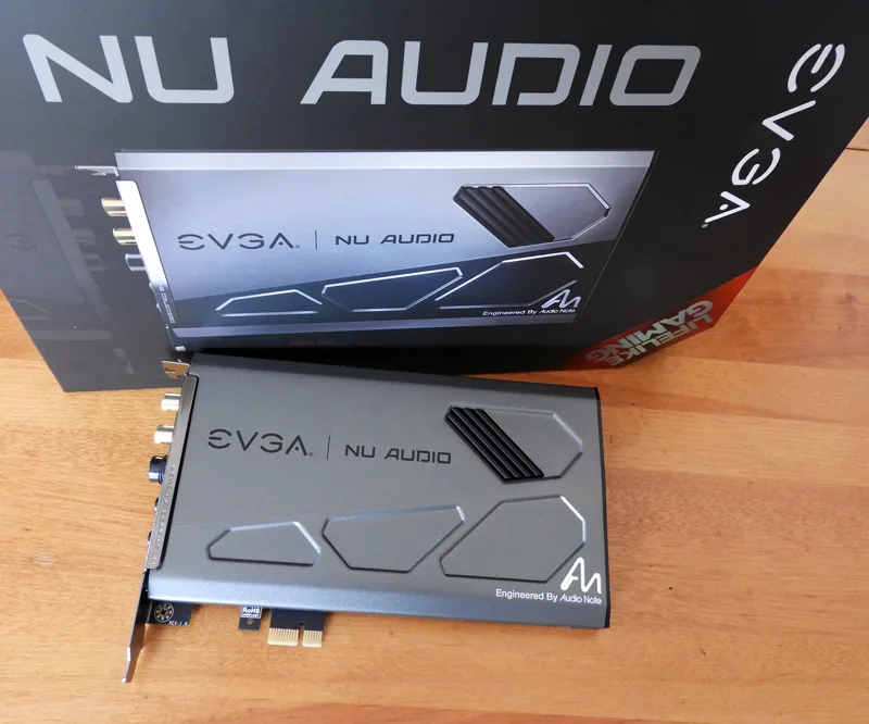 EVGA's Nu Audio Brings Entry-Level Audiophile Sound to the PC