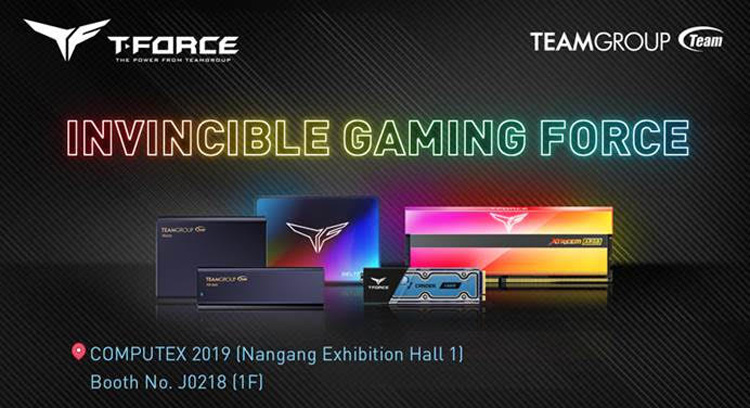 TEAMGROUP’s Gaming Brand T-FORCE at COMPUTEX 2019
