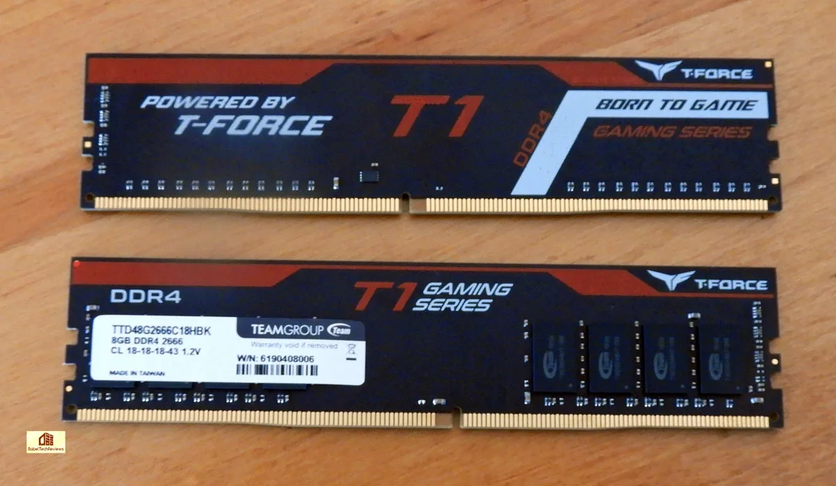 Transcend JetRam DDR4-2666 Game Performance Test