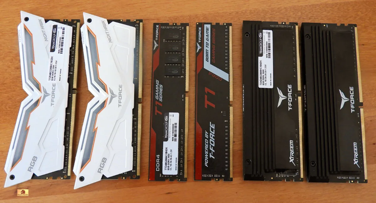 RAM PC GAMING T-FORCE 16GB DDR4 -– Setup Game