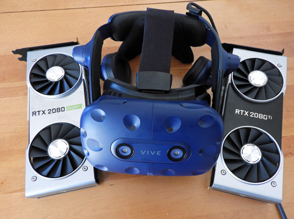VR Wars: the RTX 2080 Super vs. the RTX 2080 Ti using the Vive Pro