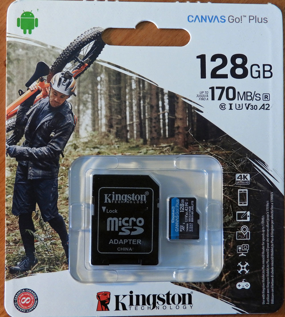 Kingston 128GB HTC Desire 501 MicroSDXC Canvas Select Plus Card Verified by SanFlash. 100MBs Works with Kingston 
