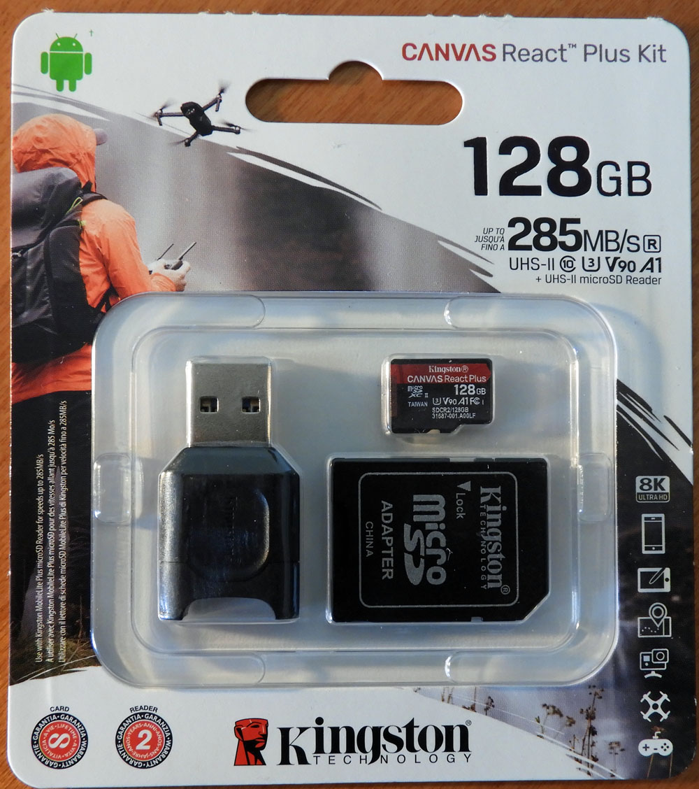 Canvas Select Plus microSD Card, A1, Class 10 UHS-I, 64GB to 512GB -  Kingston Technology