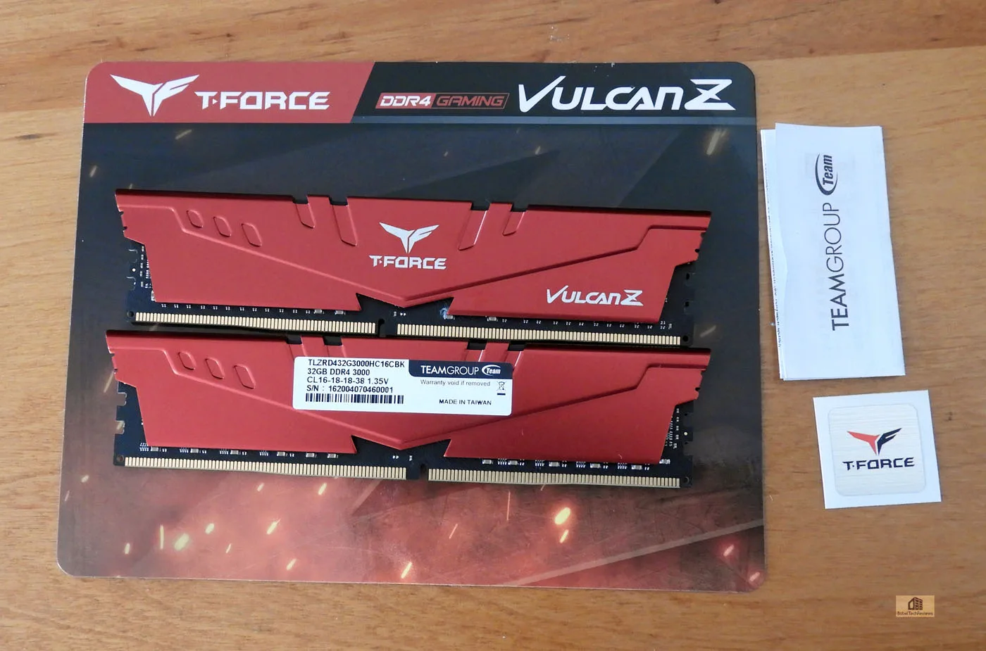 TEAM T-FORCE VULCANZ 2x32GB DDR4 3000