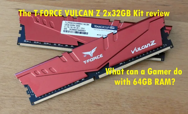 TEAMGROUP DDR4 64GB(2×32GB) 3200MHz TEAMGROUP Elite DDR4 64GB Kit (2 x 32GB) 3200MHz (PC4-25600