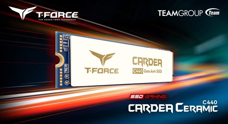 TEAMGROUP Announces T-FORCE CARDEA Ceramic C440 Solid State Drive