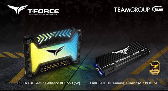 TEAMGROUP Announces Co-Branded SSDs with ASUS TUF Gaming Alliance