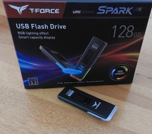 The T-FORCE 128GB SPARK RGB USB 3.2 Flash(y) Drive Review