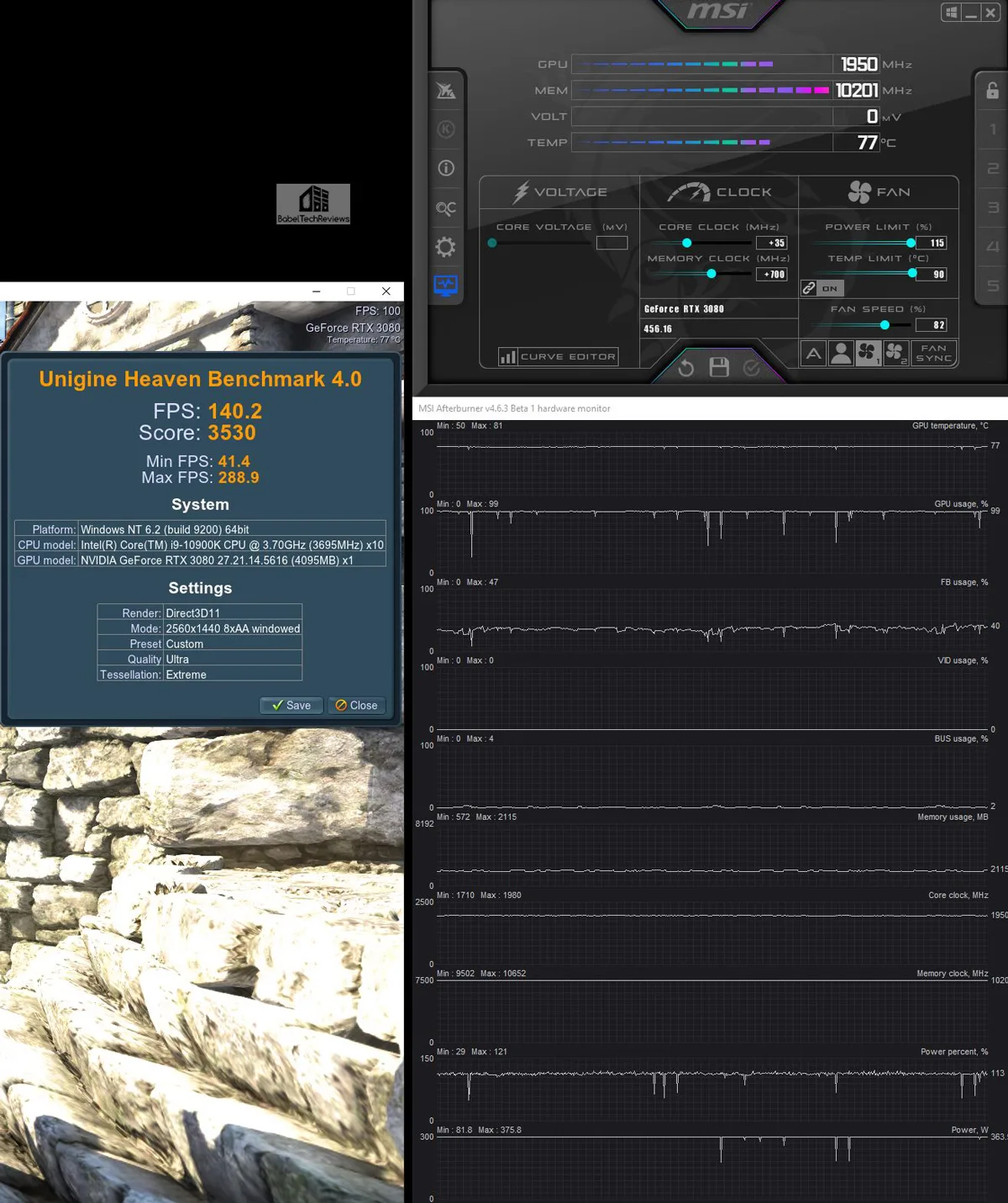 Call of Duty : Ghosts  RTX 3080 10GB ( 4K Maximum Settings