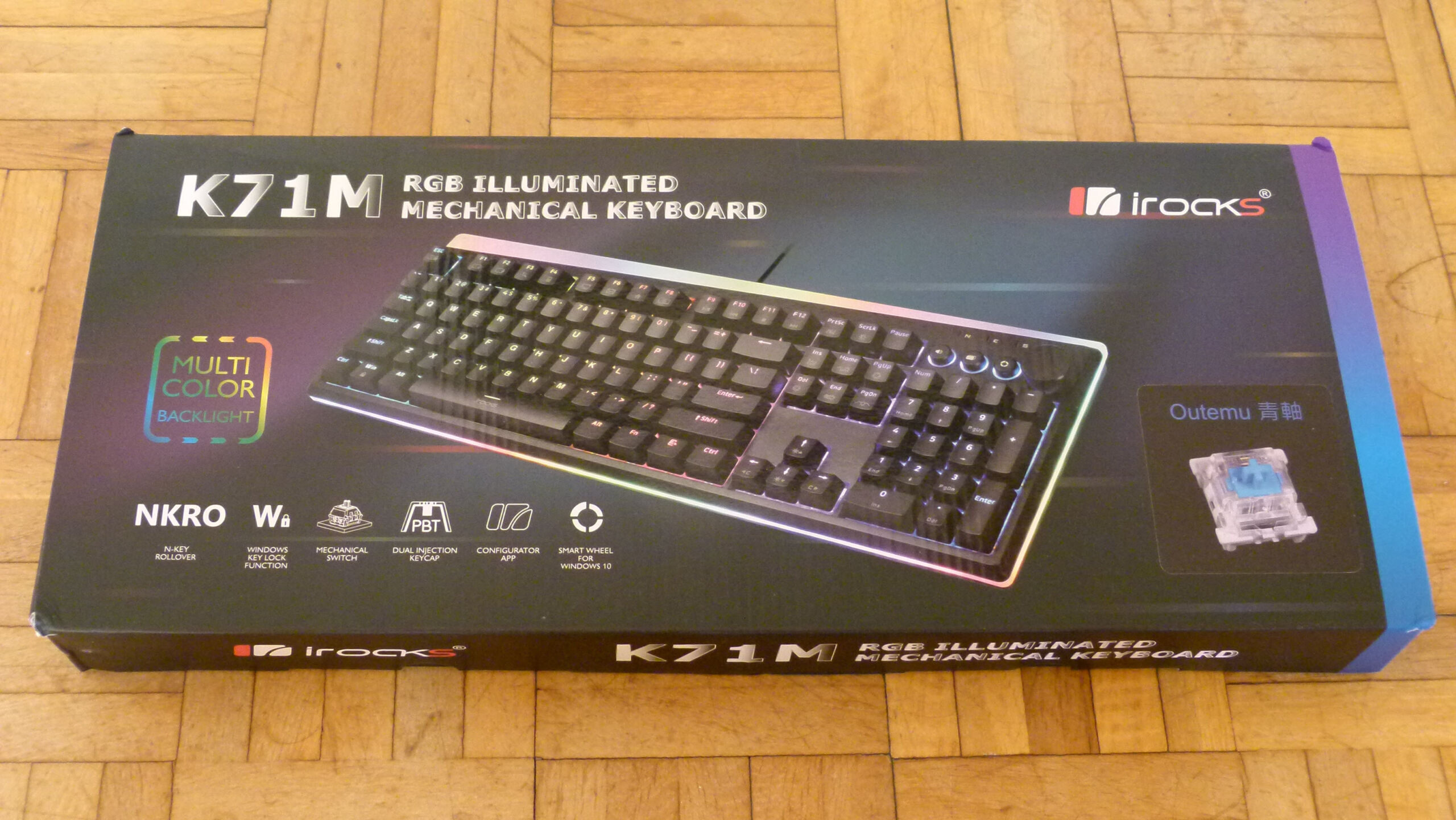 The i-Rocks K71M RGB Mechanical Keyboard Review
