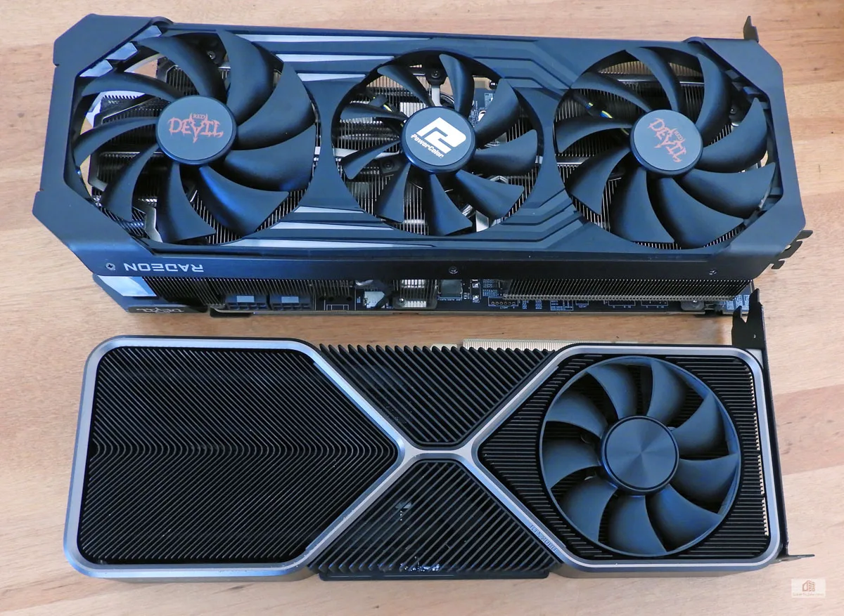 The Red Devil RX 6800 XT takes on the Reference RX 6800 XT & the