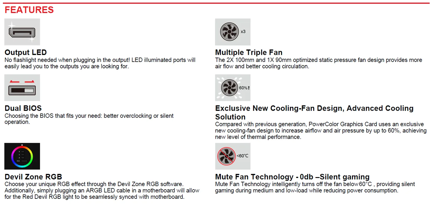 PowerColor AMD Radeon 6800 XT Red Devil Overclocked Triple-Fan