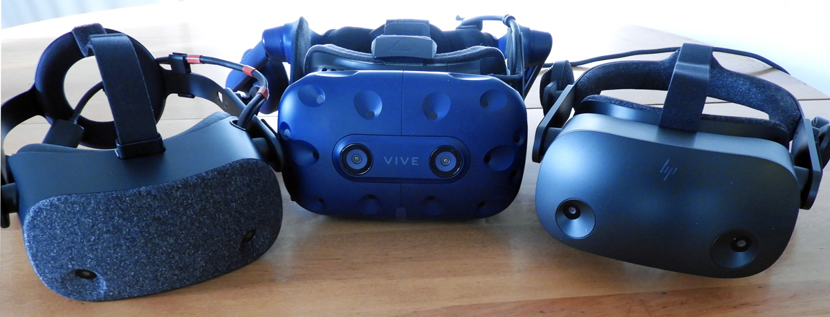 Testing & Benchmarking the HP Reverb G2 vs. the HP G1 and HTC Vive Pro