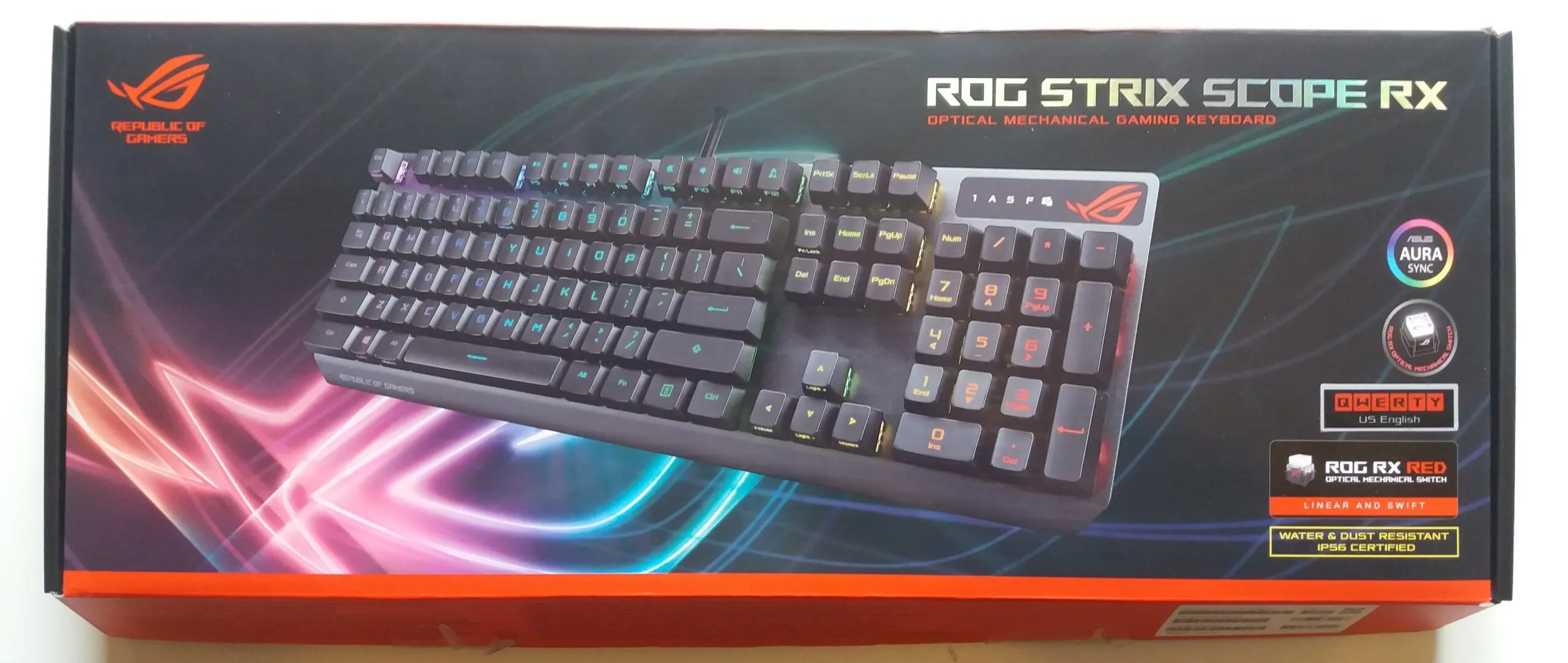 ASUS ROG Announces Strix Scope RX Keyboard