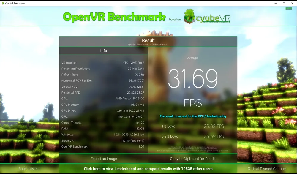 F1 22 VR PERFORMANCE TEST, 3080ti