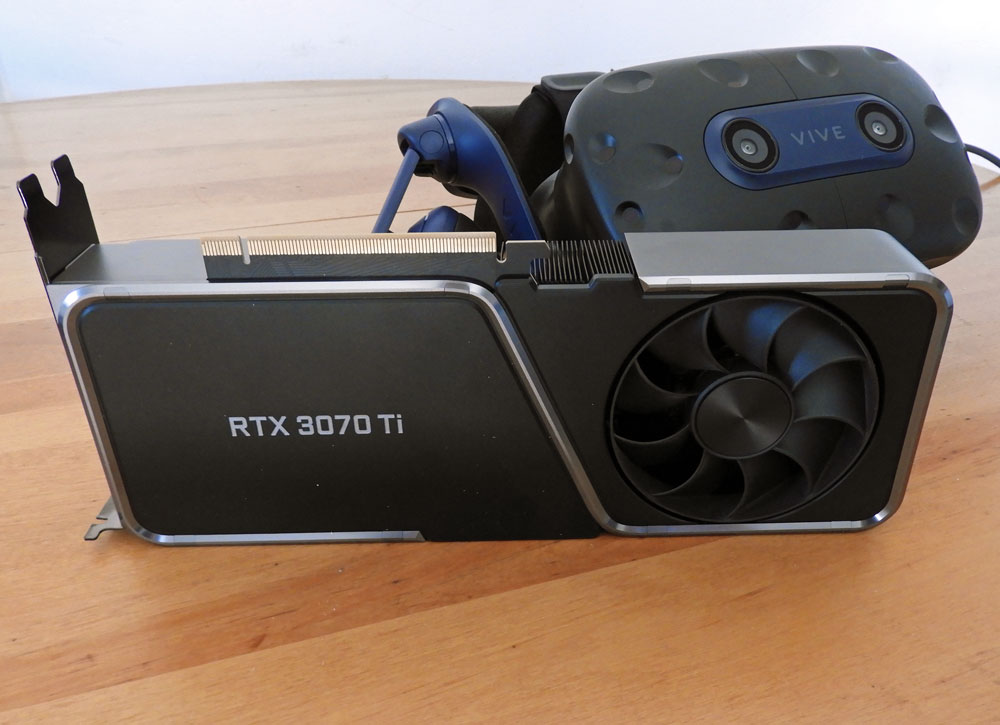 The RTX 3070 Ti Launch Review Featuring the Vive Pro 2