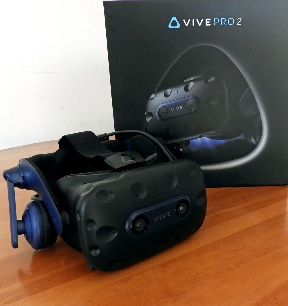 HTC Vive Pro 2 VR headset has a 120 Hz refresh rate and impressive