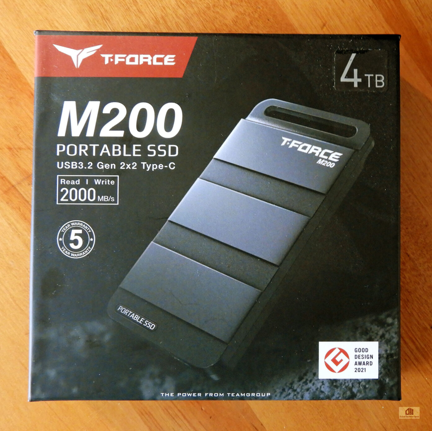 The T-FORCE M200 4TB USB 3.2 Gen2x2 Type-C Portable SSD Gaming