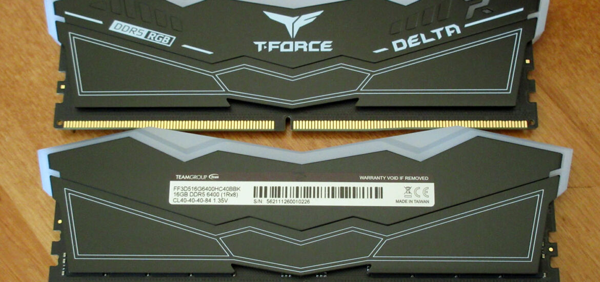 TEAMGROUP Announces New T-FORCE DELTA RGB DDR5 7200MHz