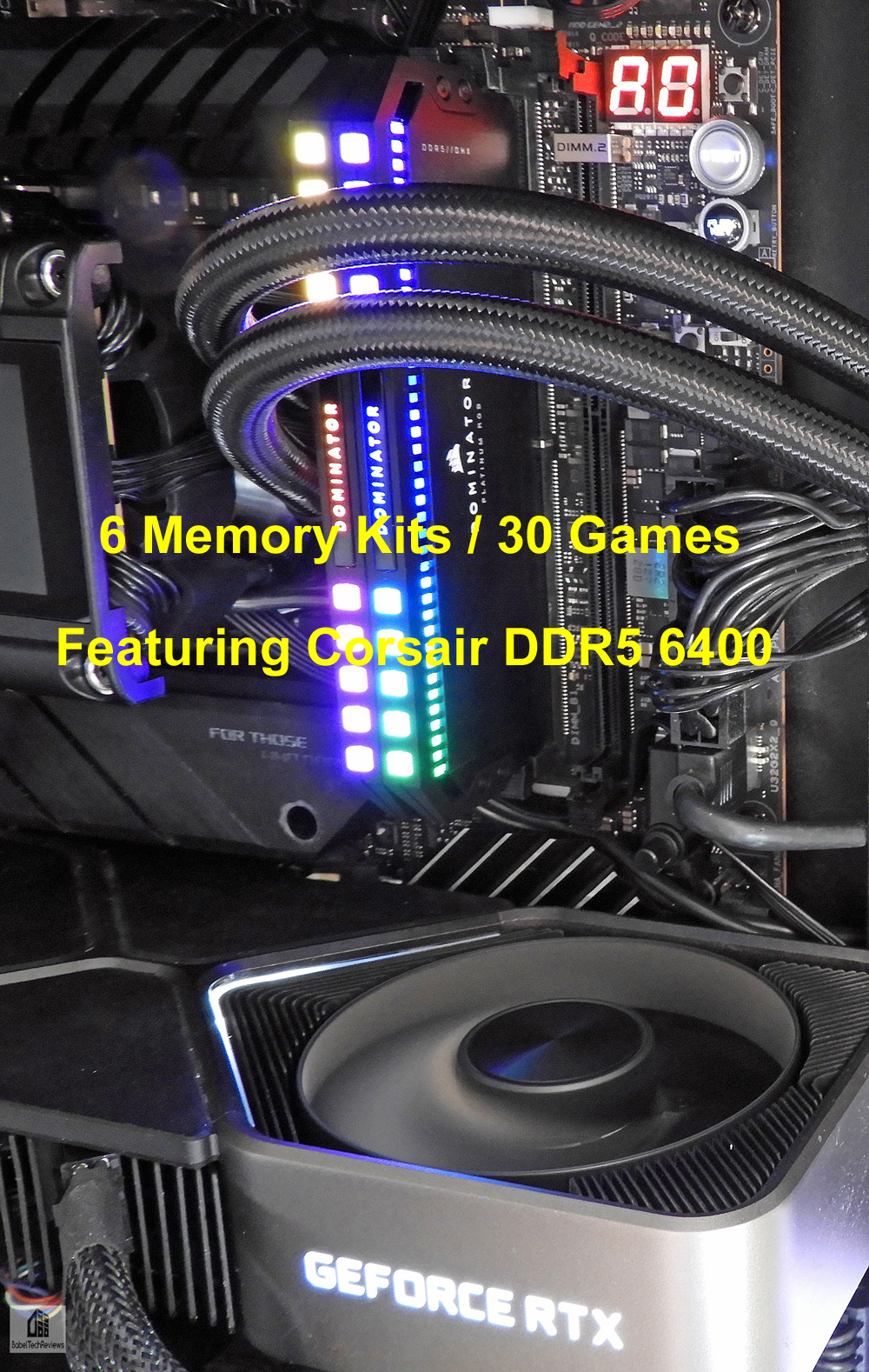 Fast RAM Makes a Difference in Gaming! – 6 Kits / 30 Games Featuring Corsair DDR5 6400