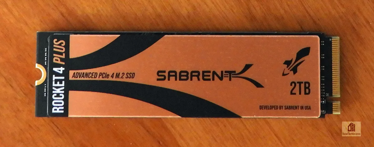 Sabrent Rocket 4 Plus Gen4 NVMe M.2 SSD Review - High Speed