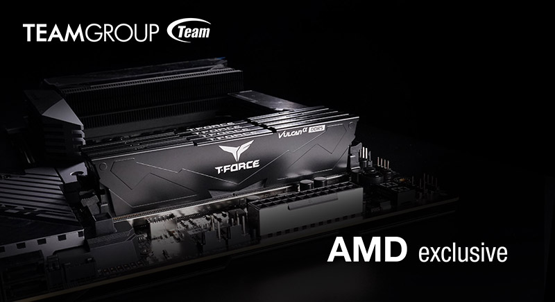 T-FORCE Launches VULCANα DDR5 Gaming Memory for the Next Generation AMD AM5 Platform