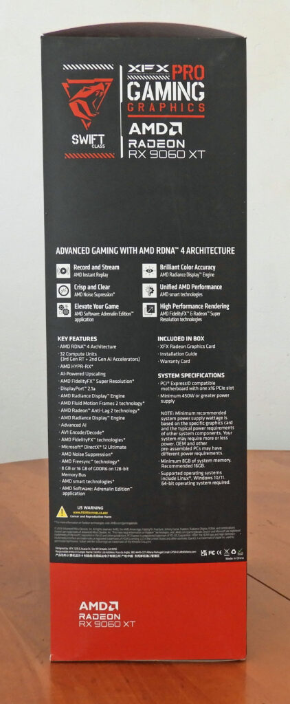 XFX RX 9060 XT 16GB