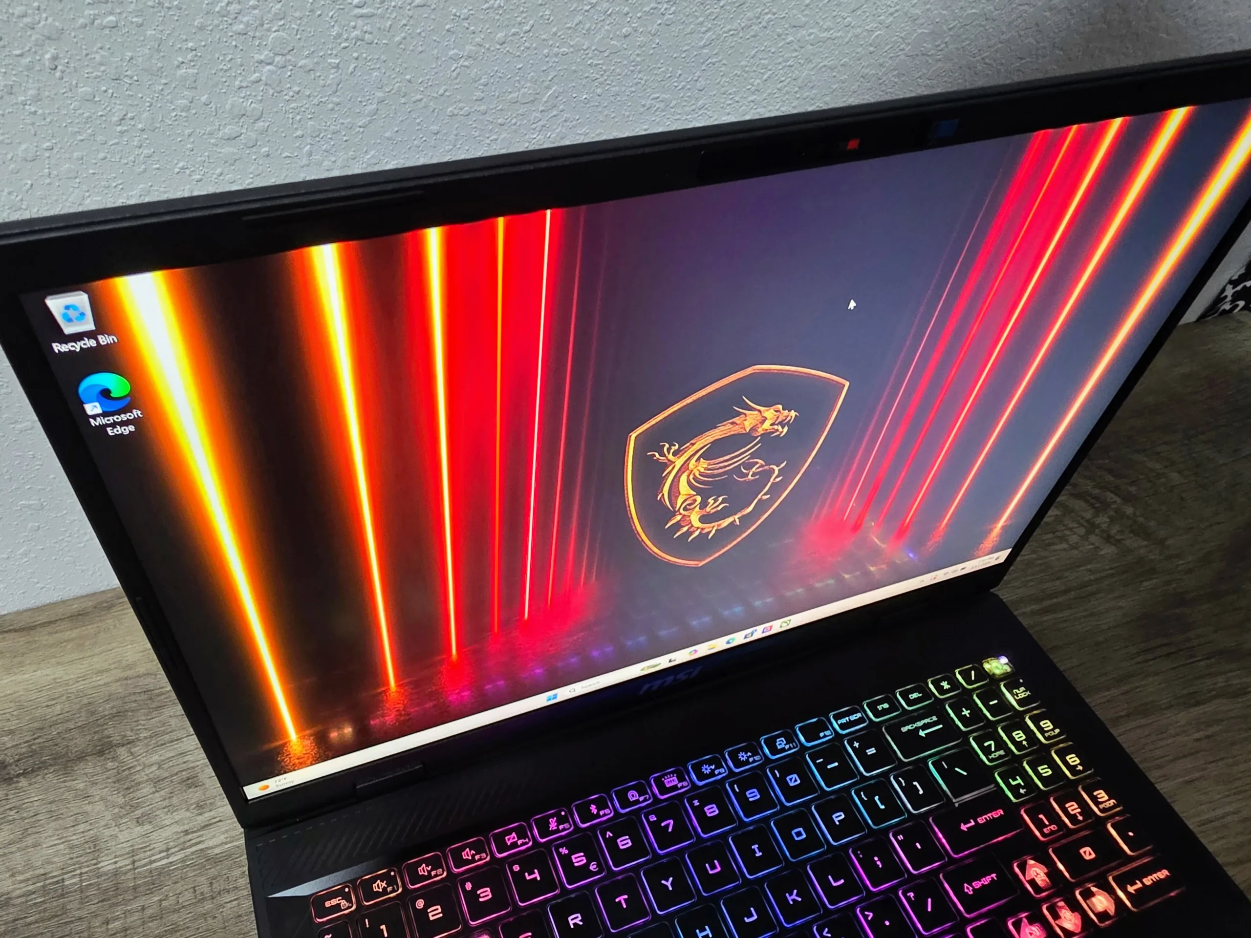 MSI Crosshair 16 HX AI — bottom chassis and vents